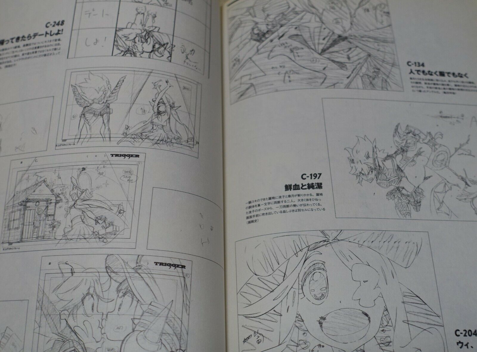 Animation Kill La Kill Official Data Book Design , Visual , Words Dictionary 