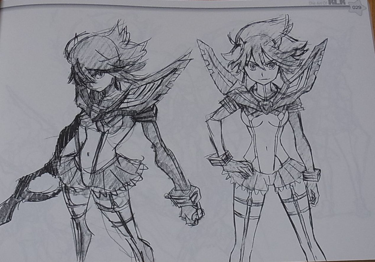 THE ART OF KLK Vol.2 Kill la Kill Design art Doujinshi Book 148page RARE C87 