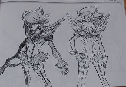 THE ART OF KLK Vol.2 Kill la Kill Design art Doujinshi Book 148page RARE C87 