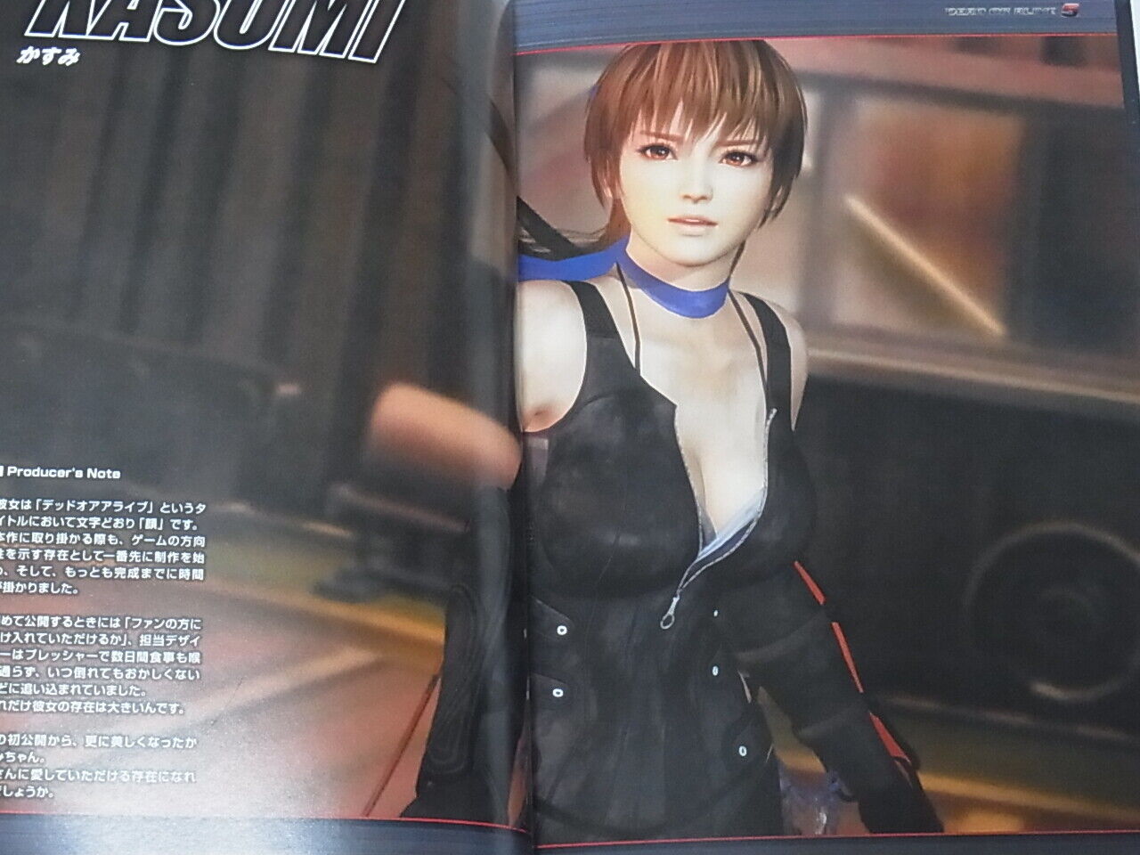TECMO Team NINJA Dead Or Alive 5 ART BOOK HARD COVER 