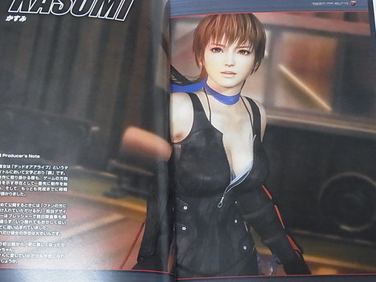 TECMO Team NINJA Dead Or Alive 5 ART BOOK HARD COVER 