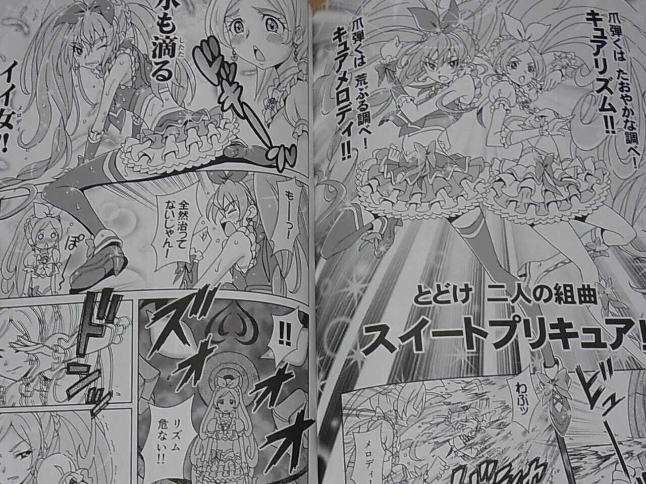 EUNOS Suite Precure Hibiki & Kanade Fan Doujinshi 5 Set 