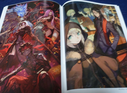 Cofee Shinshi lack Fate Grand Order Color Fan Art Book Flagments Order 2 