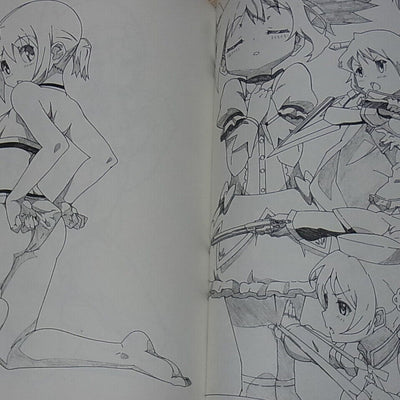 Syuuichi Izeki Animation Illustrators PUELLA MAGI MADOKA Fan Art Book Madomagi 
