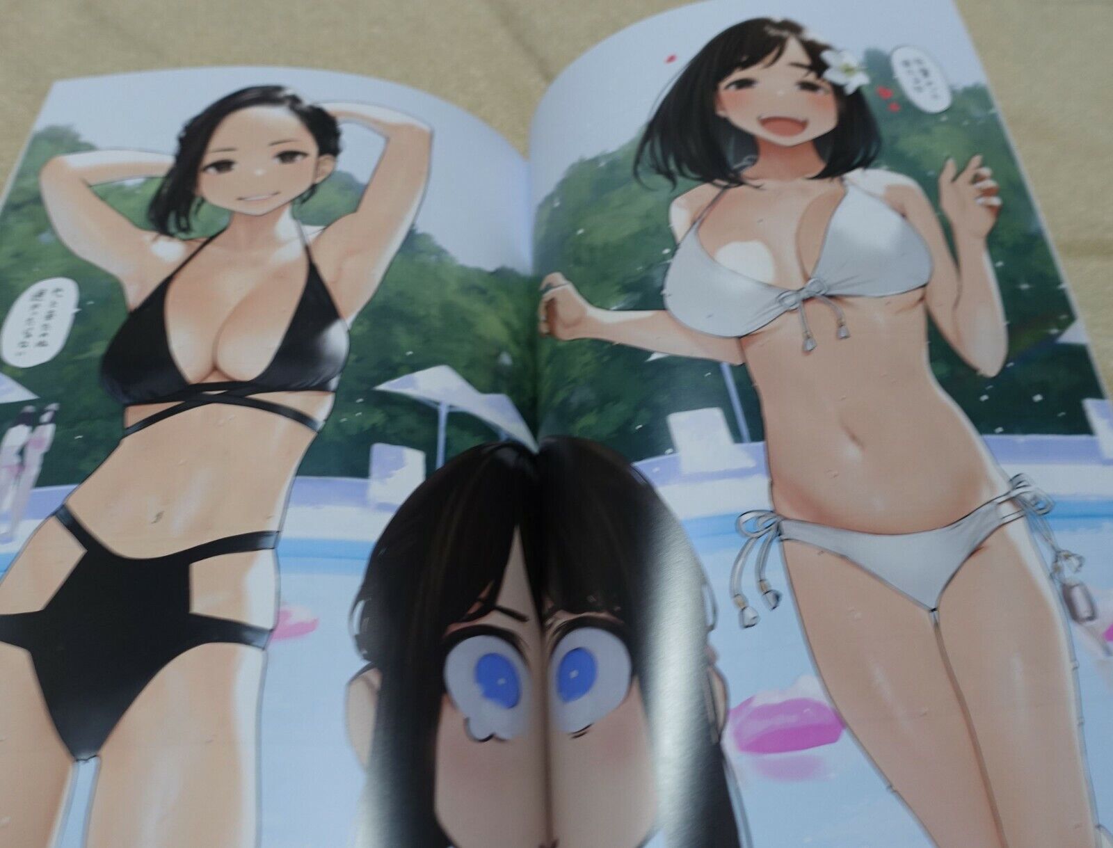 Yom Tights Girl Douki Chan Art & Comic Book Vol.1-4 Set Ganbare Doki-chan 