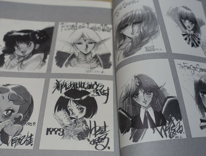 NOBUTERU YUKI Animation Art Work Book ANVIL3 ESCAFLOWNE Record of Lodoss War etc 