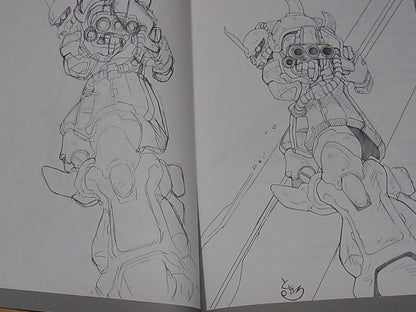 Animation Robot Illustrator's Art Book Oreryuu Hito no Maki 