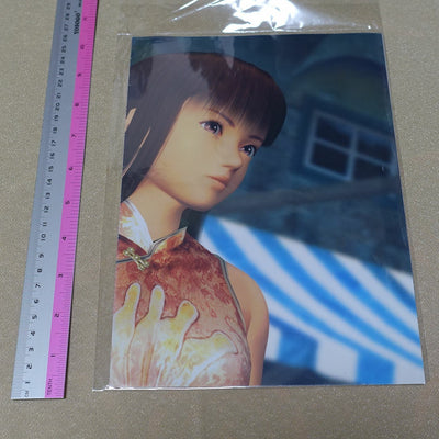 Dead Or Alive 4 DOA RUMBLE ROSE Dixie Aigle Leifang Folded Big Reversible Poster 