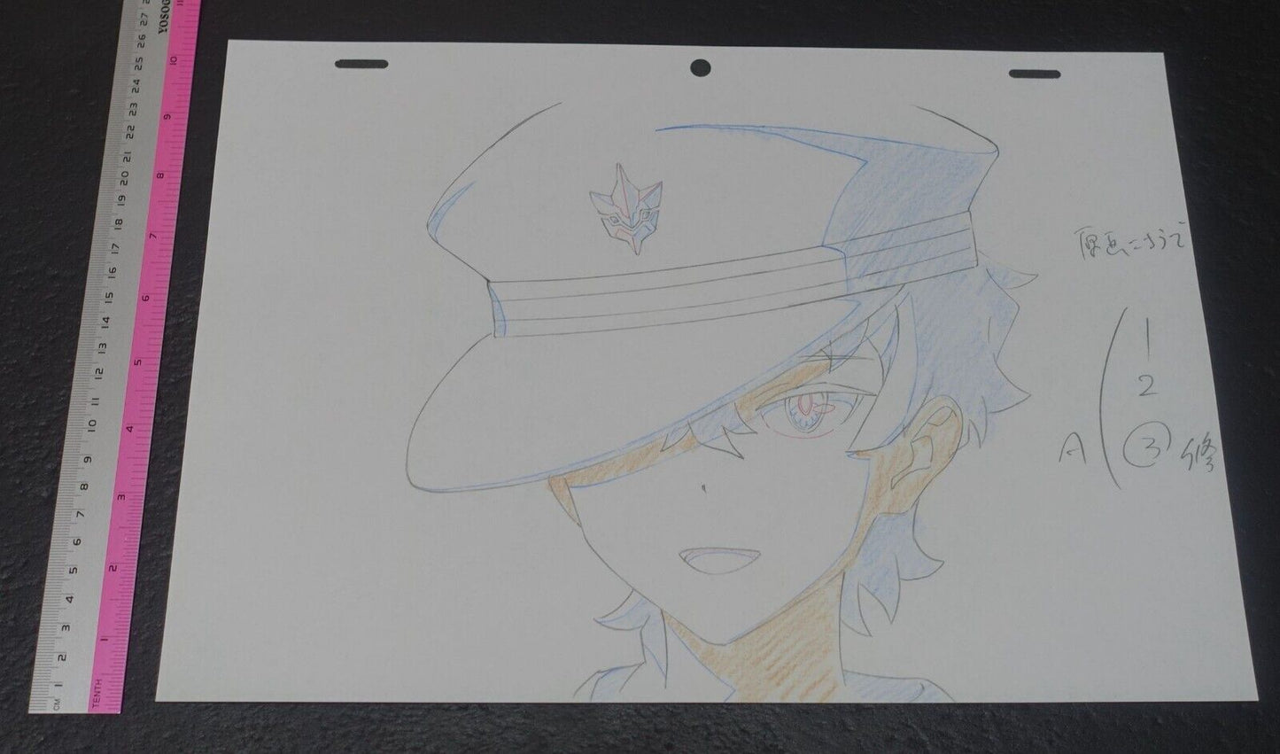 SSSS.DYNAZENON GRIDMAN Reproduction Key Frame Art Sheet Sizumu 