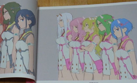 The Art of DIF Vol.X DARLING in the FRANXX Design Art Book 152 page C94 