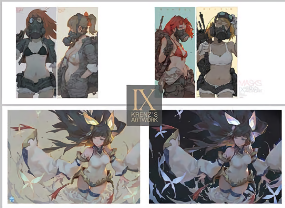 KRENZ COLOR ART BOOK KRENZ'S ARTWORK 9 124page 