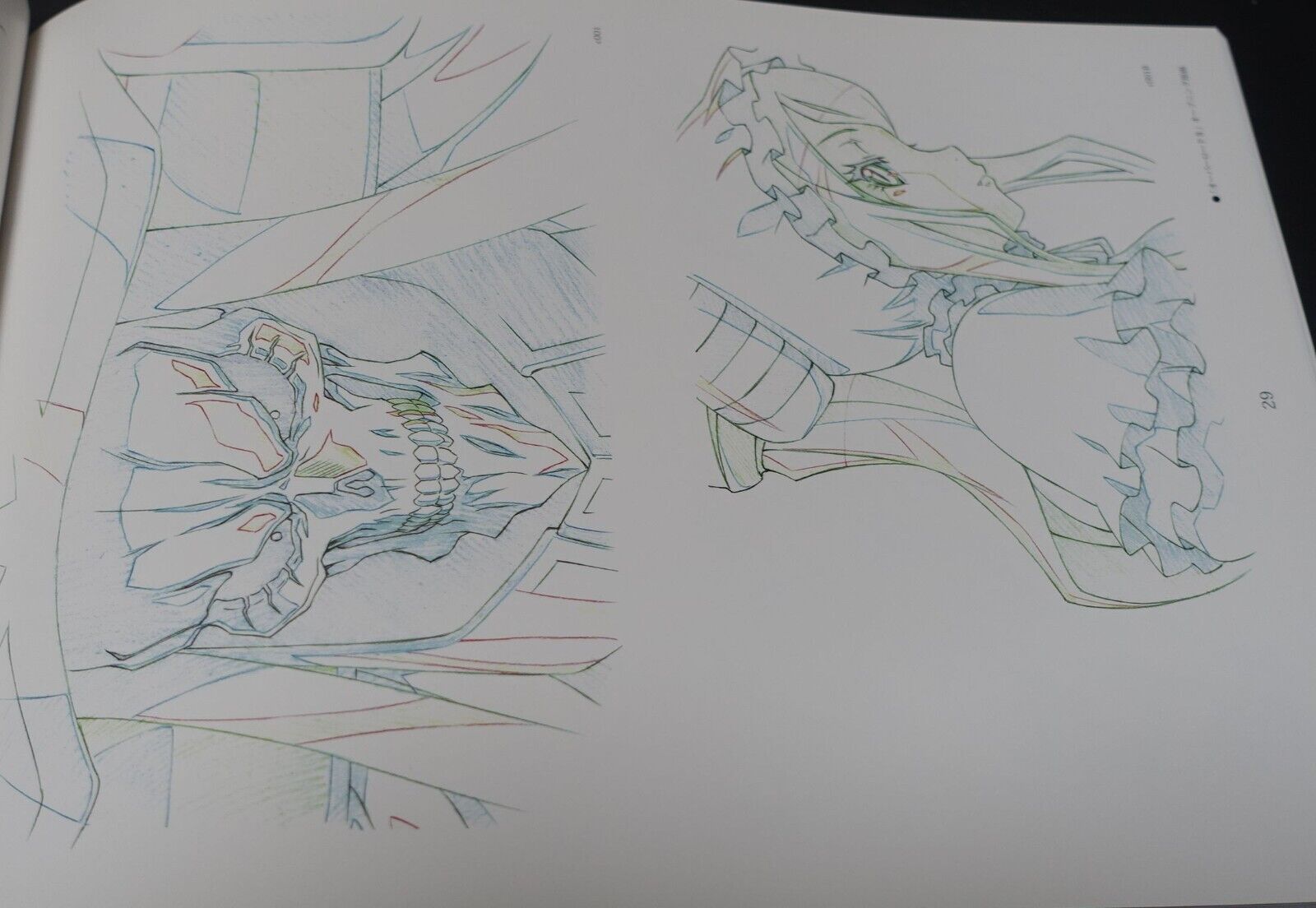 MAD HOUSE Animation Overlord 2 Story Board & Key Frame Art Book 