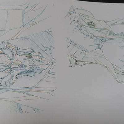 MAD HOUSE Animation Overlord 2 Story Board & Key Frame Art Book 