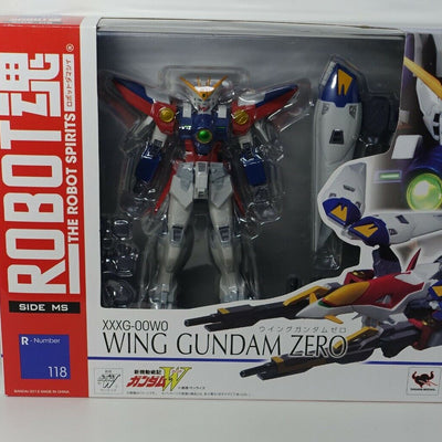 Bandai Robot Tamashii Spirits SIDE MS Wing Gundam Zero Action Figure 