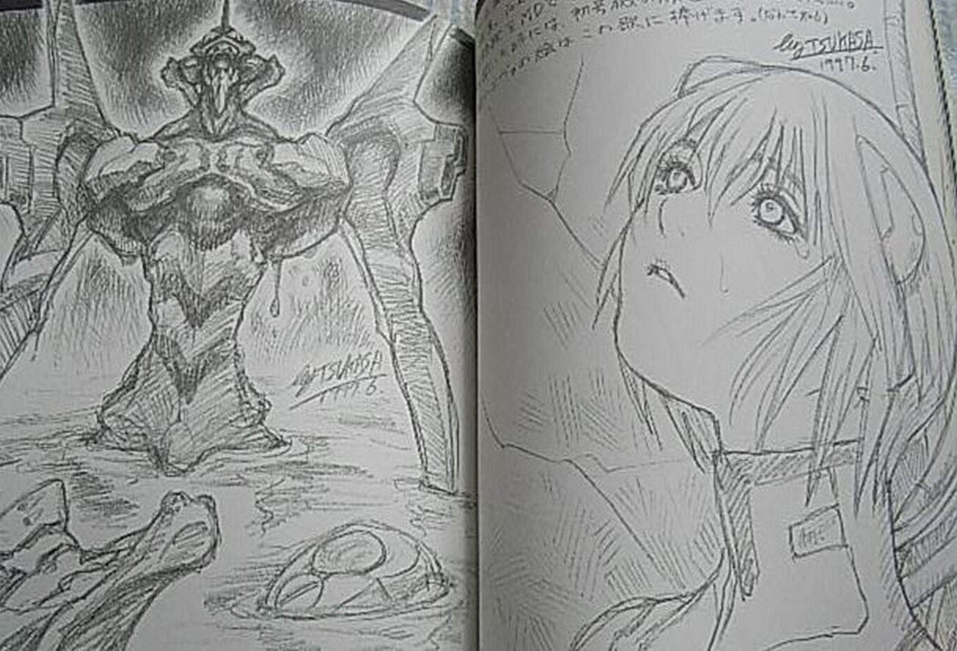 Tsukasa Jun Art Book Tsukasa Bullet1997 VERY RARE 