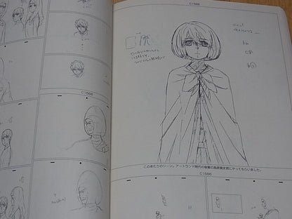 MASAYOSHI TANAKA Movie The Anthem of the Heart Key Animation Art Works Kyou 