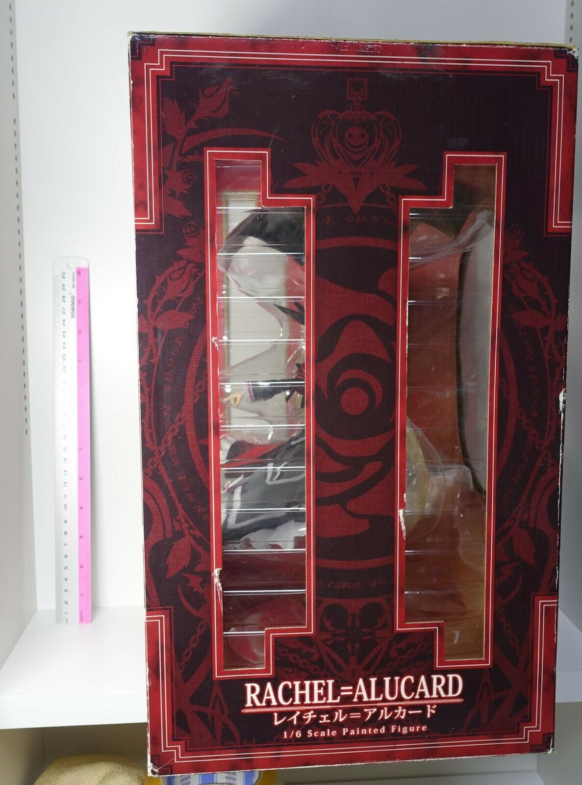 FREEing Blazblue Rachel Alucard PVC Figure 1/6 Scale Damaged Box 