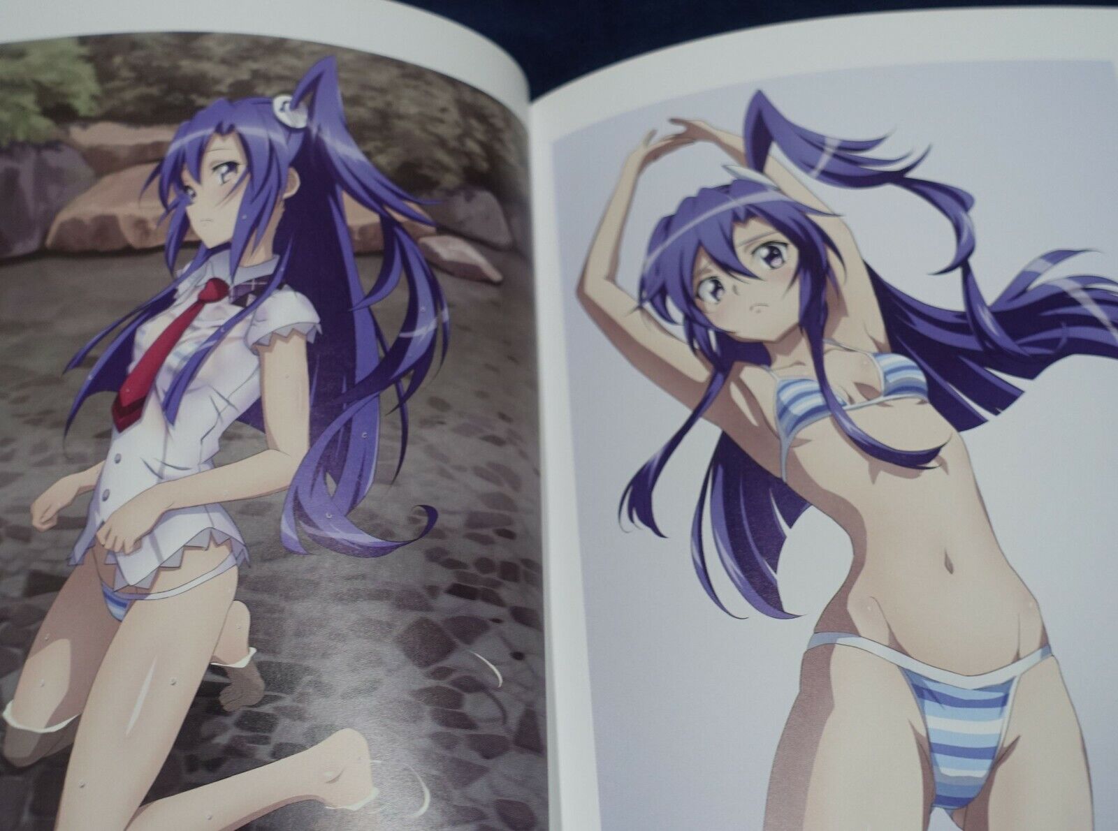 Hanagara Shirt Symphogear Color Fan Art Book BIKINI X OUTSIDE & OUTSIDE G Set 