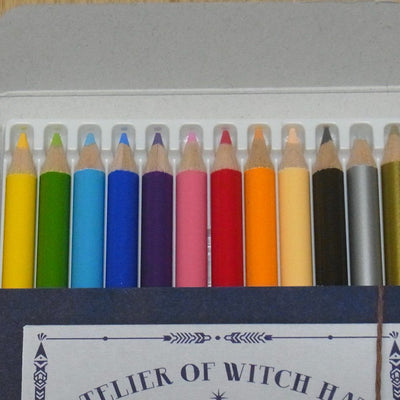 Kamome Shirahama ATELIER OF WITCH HAT 12 Color Pencils 