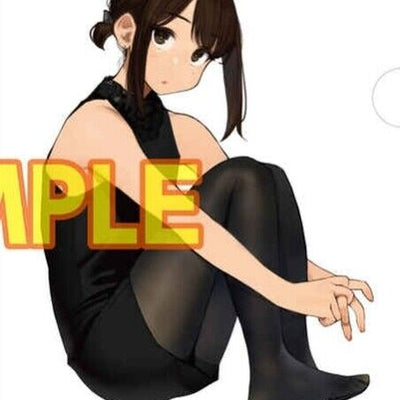 Yom Shoten Tights Girl Color Art Book Douki Chan vol.5 & PVC Art Sheet 