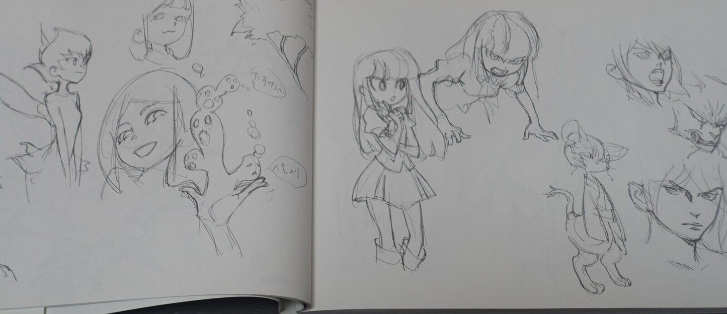 THE ART OF YOH YOSHINARI ROUGH SKETCHES ART BOOK 312page C90 