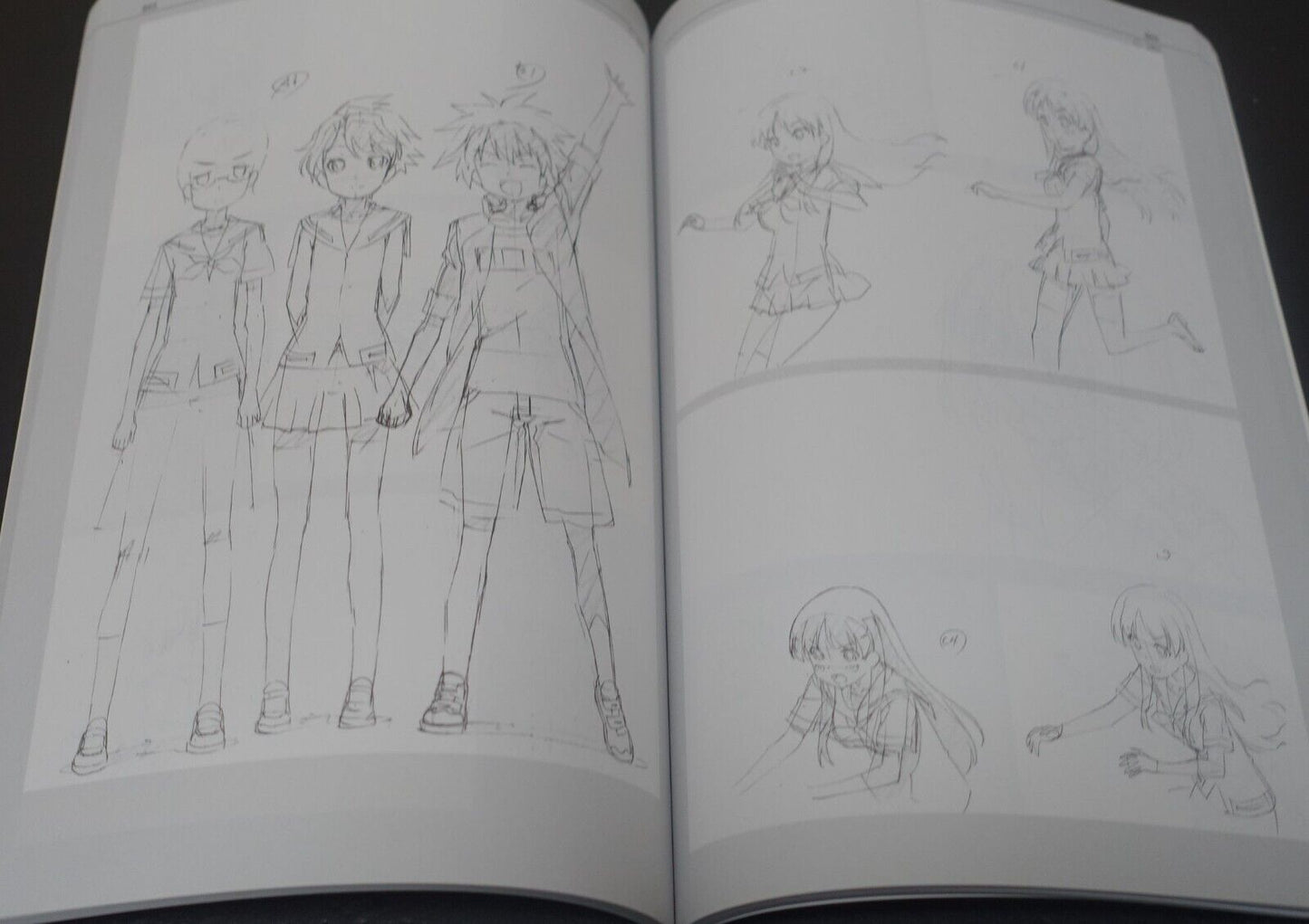 Masakatsu Sasaki Animation Key Frame Art Work Book 3 - Saki - 160page 