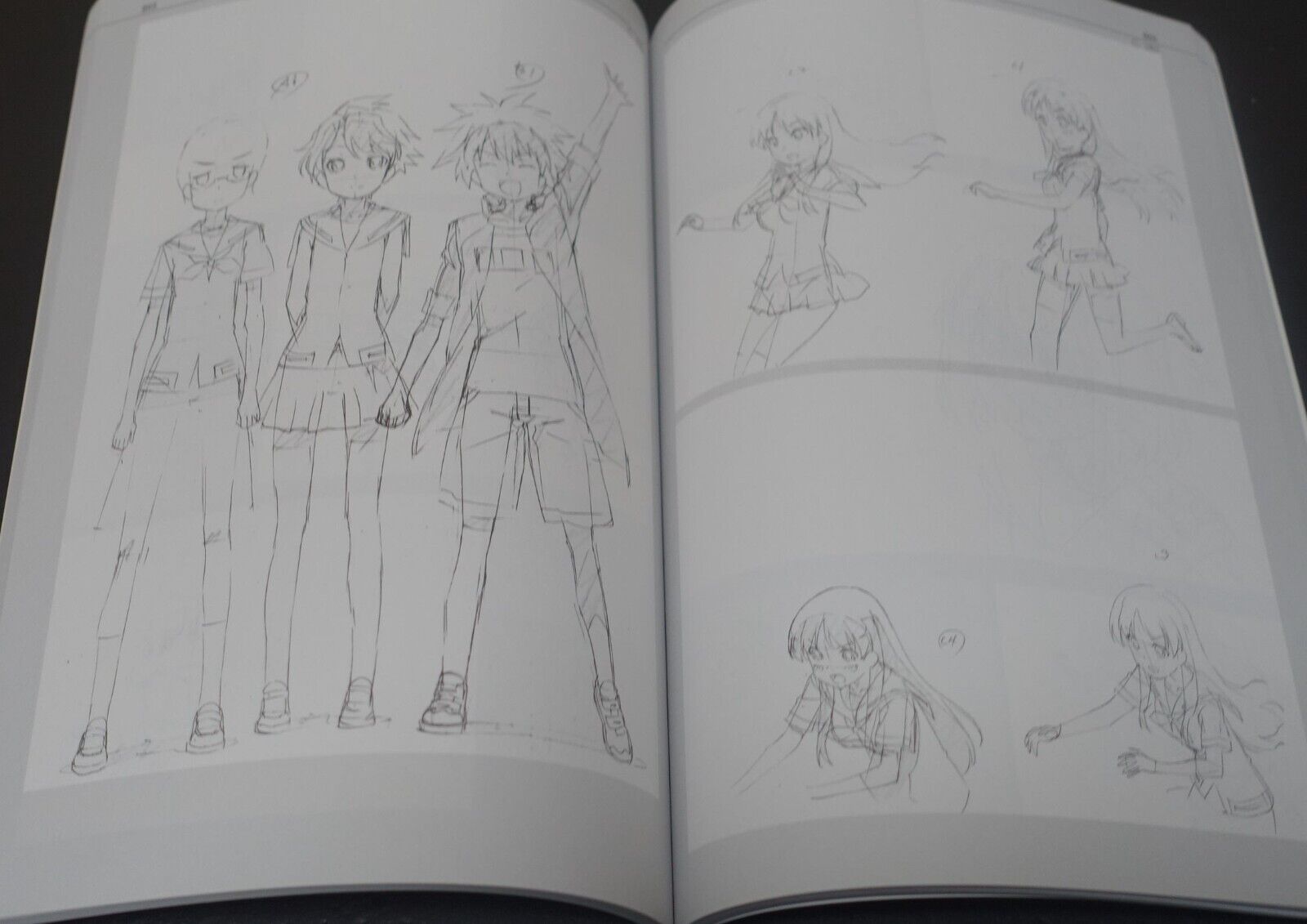 Masakatsu Sasaki Animation Key Frame Art Work Book 3 - Saki - 160page 