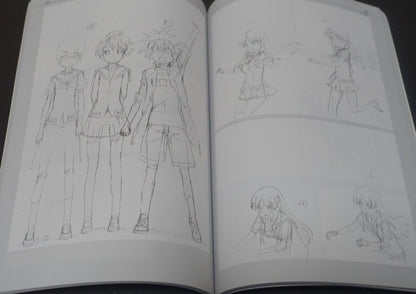 Masakatsu Sasaki Animation Key Frame Art Work Book 3 - Saki - 160page 