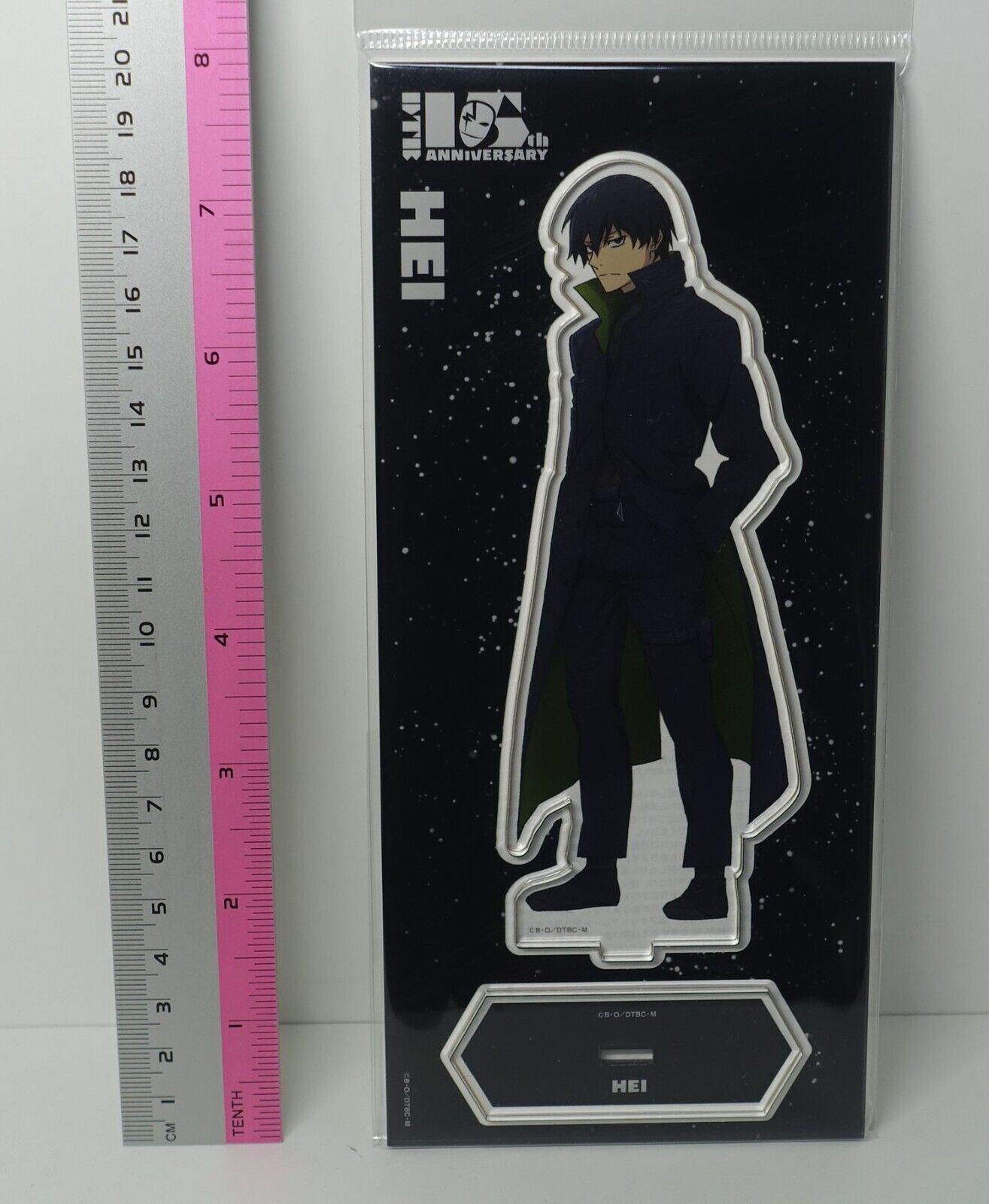 DARKER THAN BLACK 15th ANNIVERSARY GOODS Acrylic Stand Figure HEI 