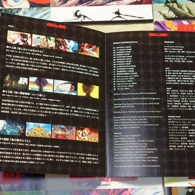 KILL LA KILL Animation Disc Information Booklet vol.1-9 Complete Set 