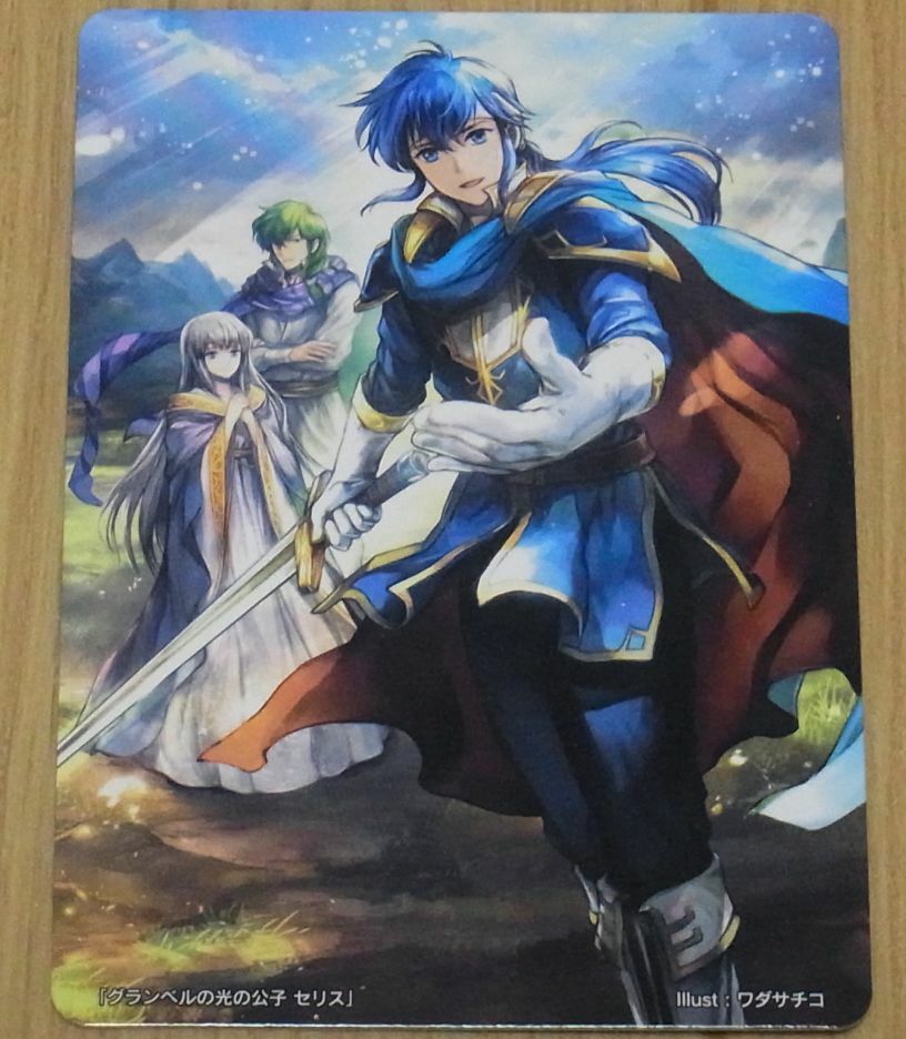 TCG Fire Emblem 0 Cipher Marker Card Seliph 2019 Cipher 