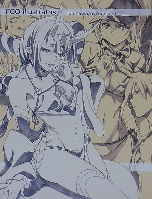 Koutarou Nakamura Fate FGO Fan Art Book FGO illustrations 