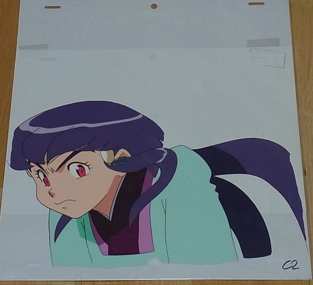Cel Japanimation Tenchi Muyo Ayeka Japanese Animation 