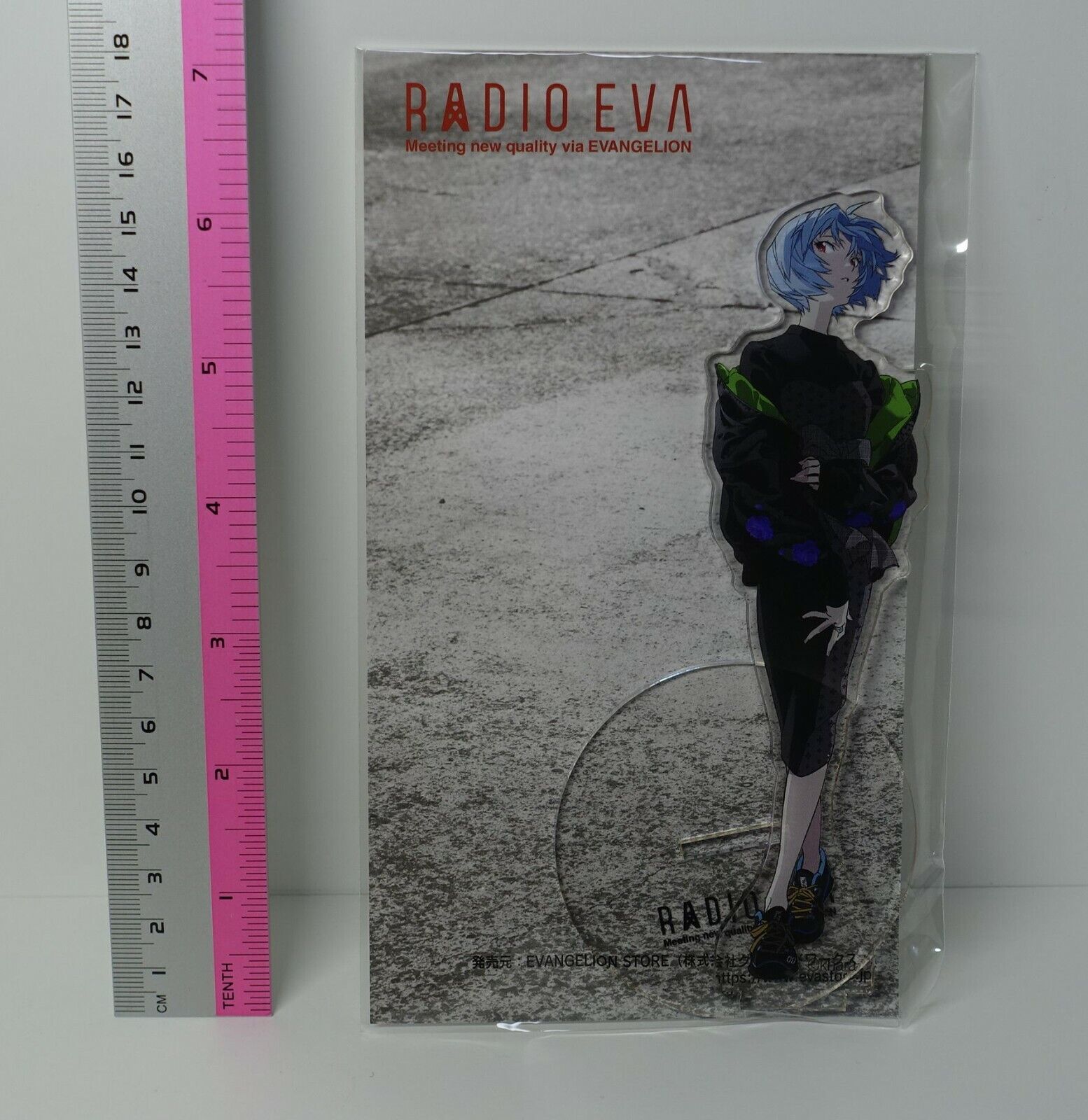 Evangelion Radio Eva Mai Yoneyama Art Acrylic Stand Figure Rei 