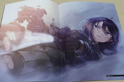 Maruyaki Salmon Color Art Book ARMED SCHOOL GIRLS ILLUSTRATIONS GUN x JK vol.4.5 