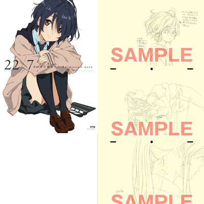 C99 Yukiko Horiguchi 22/7 Anohi no Kanojotachi Animation note & Print Key Frame 