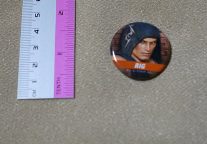 Dead Or Alive DOA 6 Privilege Steel Badge RIG 