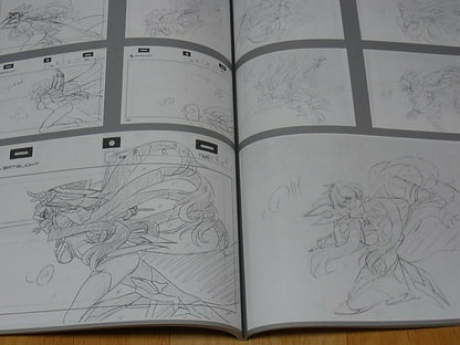Senki Zesshou Symphogear Key Frame Art Collection Doujinshi Hanyu Rough 01 