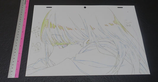 SSSS.GRIDMAN Reproduction Key Frame Art Sheet Rikka A 