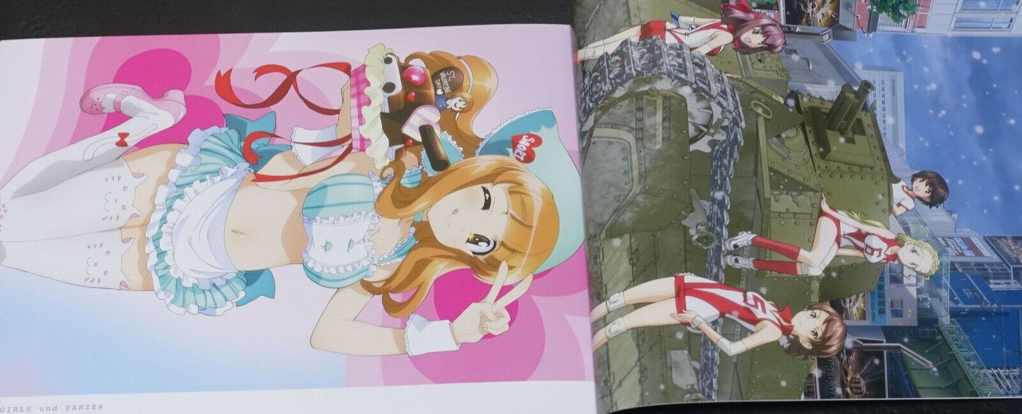 GIRLS und PANZER Characters Official Art Works Sensha-do Shoujo Syashin Syuu 3 