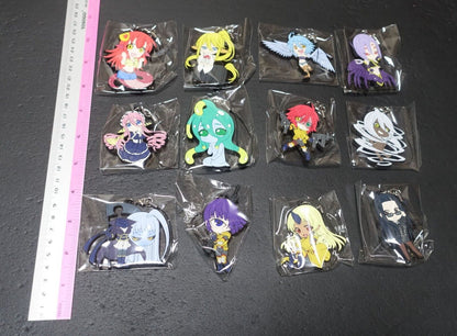 Monster Musume no Iru Nichijou Rubber Strap 12 Set 