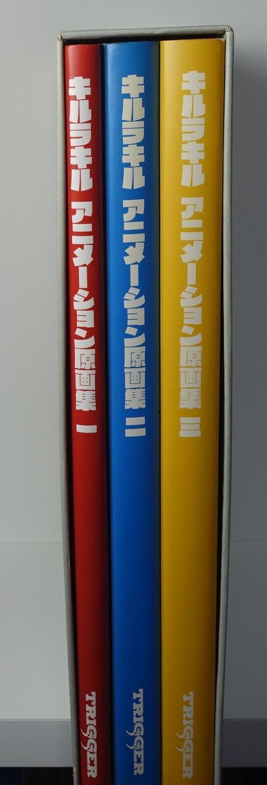 KILL la KILL material Key Frame Art Collection Book 1-3 & Storage Box 