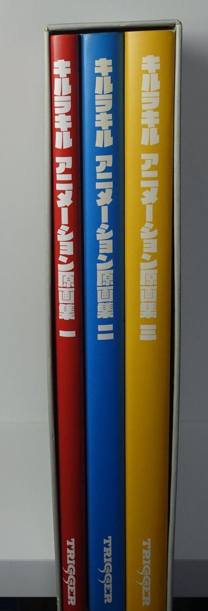 KILL la KILL material Key Frame Art Collection Book 1-3 & Storage Box 