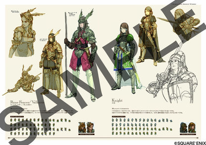 Tactics Ogre Illustration Art Work Book Unmei no wa 