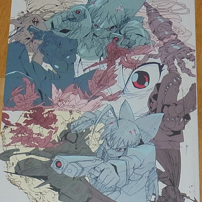 Hiroyuki Imaishi Anime Key Frame Art Collection vol.11 RARE 