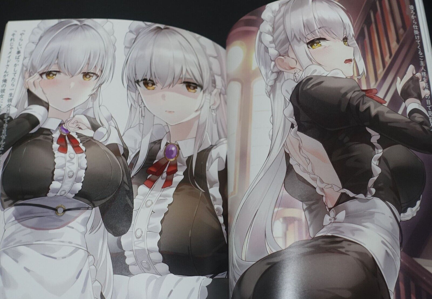 KFR WORKS ORIGINAL ART BOOK vol.1 & 2 set Nurse Maid Office Lady 