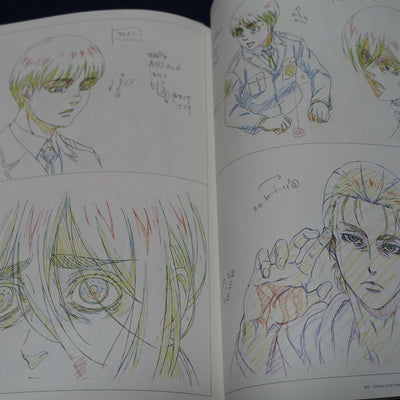 MAPPA ATTACK ON TITAN FINAL SEASON PART 1 DESIGN & ANIMATION KEY FRAME WORK BOOK 