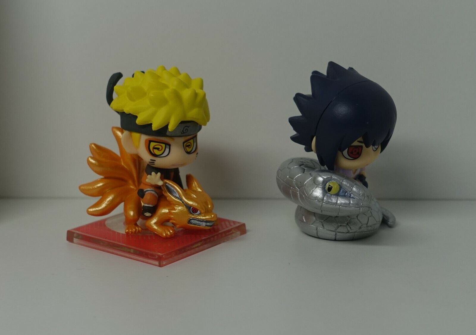 Petit Chara Land Naruto Shippuden Shinobi War Summon Hen Naruto & Sasuke Figure 