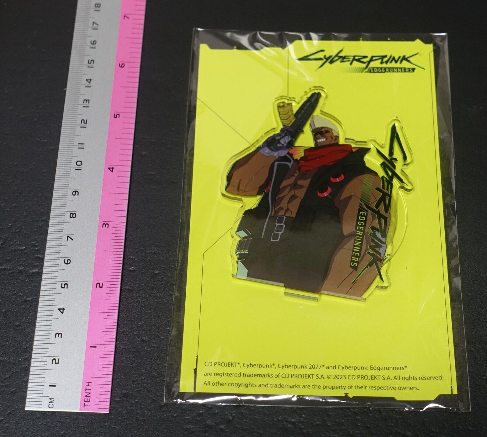 Cyberpunk Edgerunners Exhibition Event Item Acrylic Stand Figure MAINE 