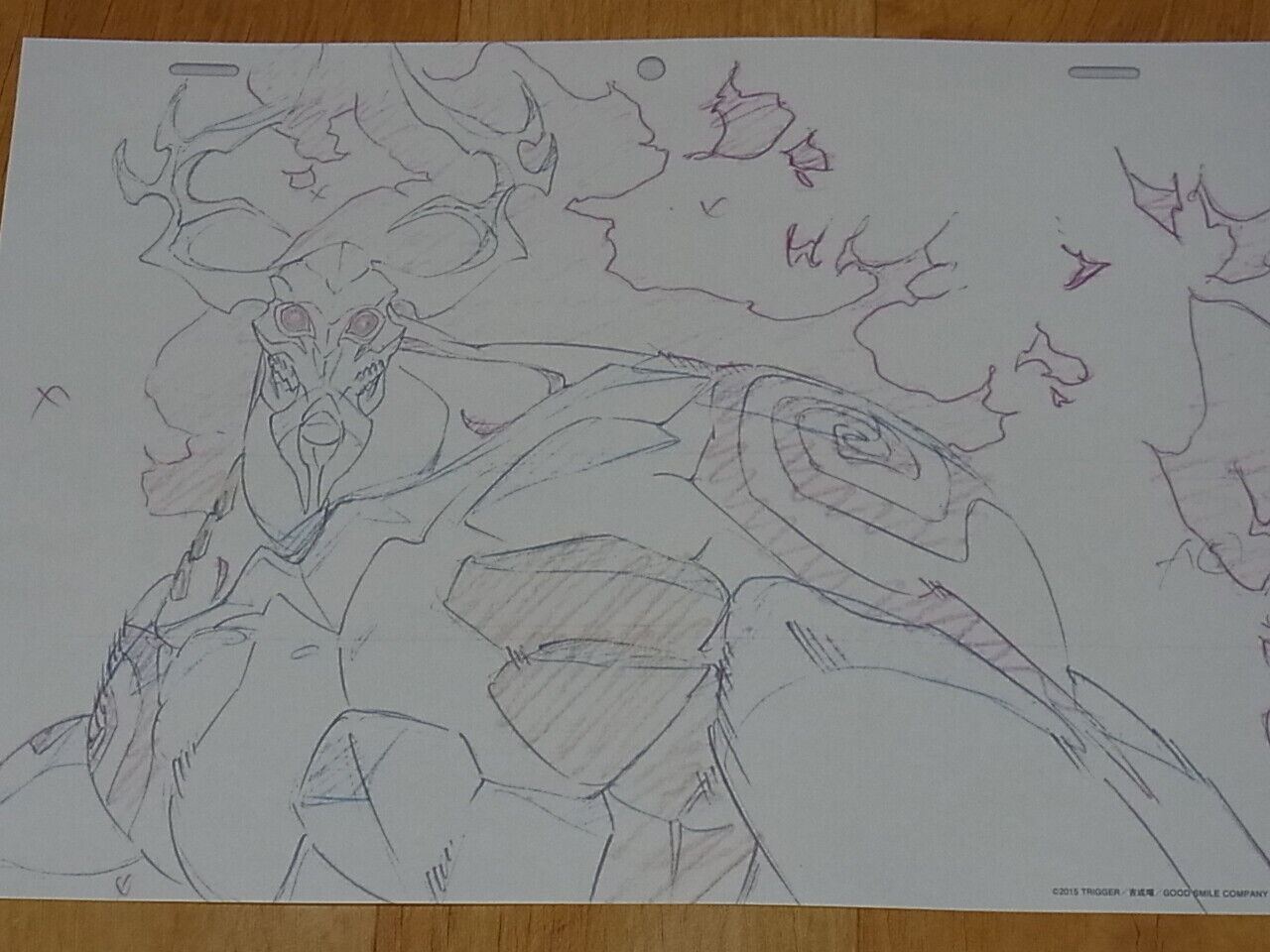 Yoh Yoshinari Little Witch Academia Print Material Art 3 piece Set C 